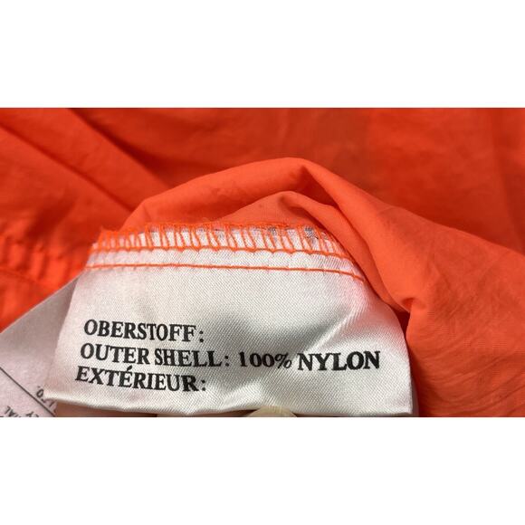 Vintage 90s Off The Edge Extreme Sports Retro Windbreaker Mens Small Orange Pink - Picture 5 of 9